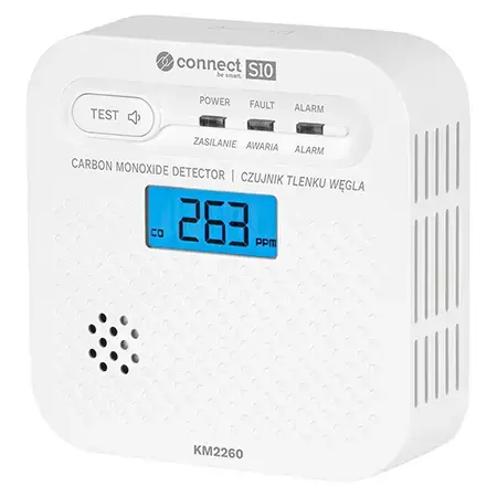 Senzor Monoxid de carbon Kruger&Matz KM2260, connect S10 Tuya