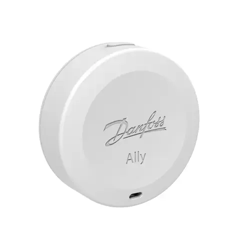 Senzor temperatura/umiditate, Danfoss, Alb