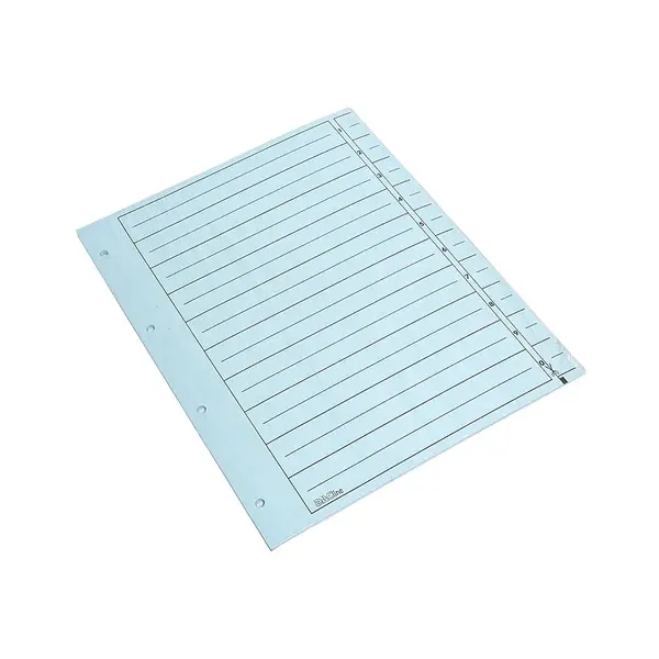 Separator A4 carton 10 bucati/set bleu Separator A4 carton 10 bucati/set bleu