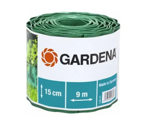 Separator gazon Gardena 00538-20, 15 cm x 9 m (Verde)
