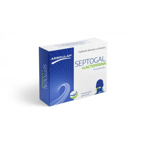 Septogal + Lactoferina x 18 compr. Zephyr Labs