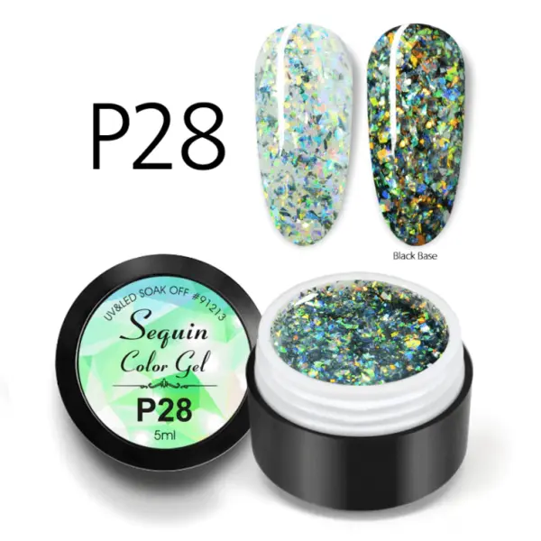 Sequin Color Gel P28 - P28 - Everin.ro