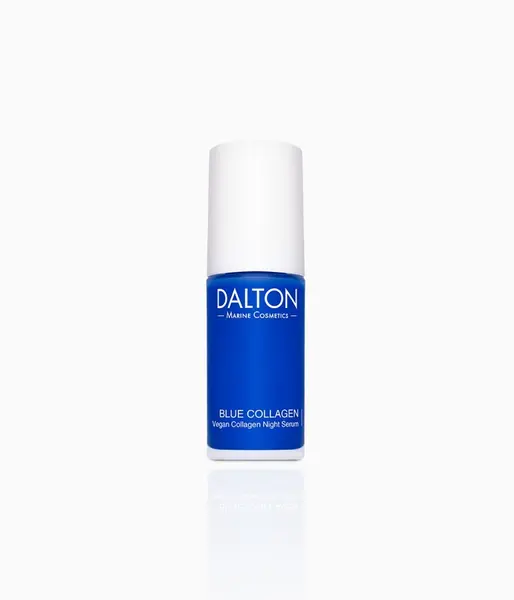 Ser anti-aging pielea matură, normală sau mixtă BLUE COLLAGEN Vegan Collagen Night Serum 30 ml