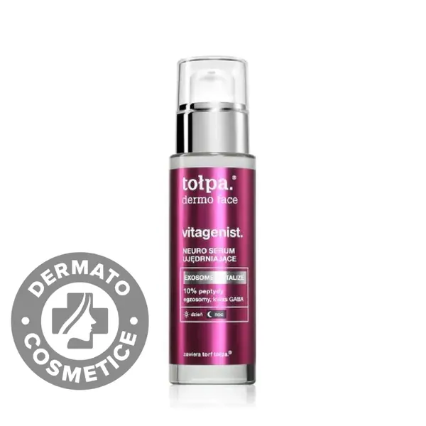 Ser cu peptide pentru fermitatea pielii Dermo Face Vitagenist, 30ml, Tolpa