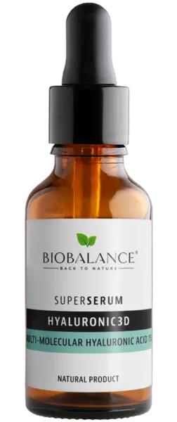 Ser de fata cu acid hialuronic multi-molecular 1% Hyaluronic 3D, 30ml, Bio Balance