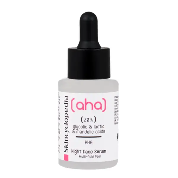 Ser facial exfoliant cu 20% AHA + PHA, 30ml, Skincyclopedia