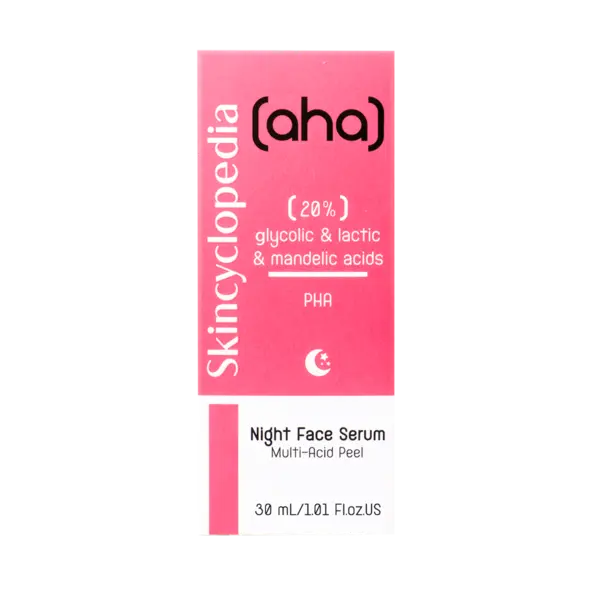 Ser facial exfoliant cu 20% AHA + PHA, 30ml, Skincyclopedia