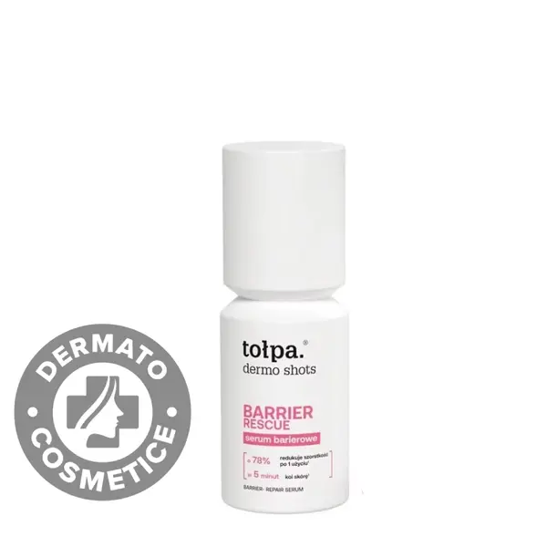 Ser facial pentru refacerea barierei cutanate Dermo Shots Barrier Rescue, 50ml, Tolpa