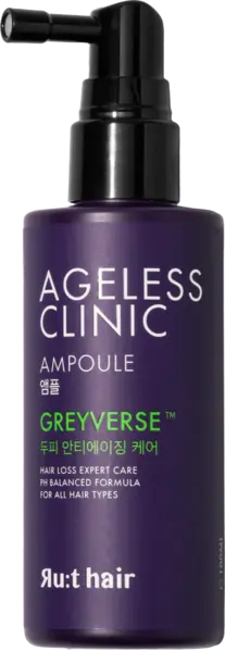 Ser impotriva incaruntirii si caderii parului Ageless Clinic Ampoule, 100ml, Rut Hair
