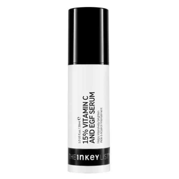 Ser Ingrijire Fata, The Inkey List, Ilumineaza si Revitalizeaza Tenul Obosit, cu 15% Vitamina C, 30ml