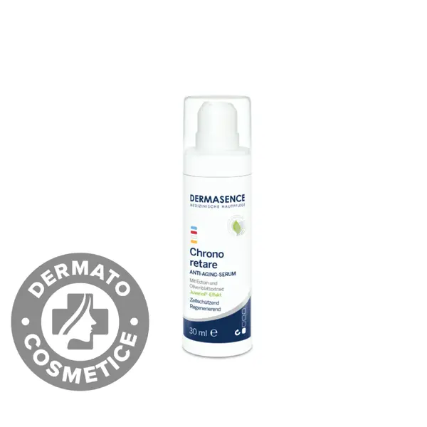 Ser intensiv anti-aging pentru regenerarea tenului matur Chrono Retare 50+, 30ml, Dermasence