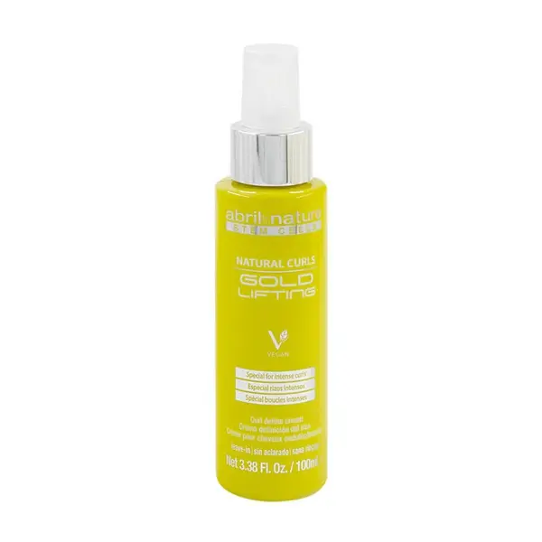 Ser leave in cu celule stem ingrijire par cret sau ondulat Gold Lifting Abril et Nature, 100 ml