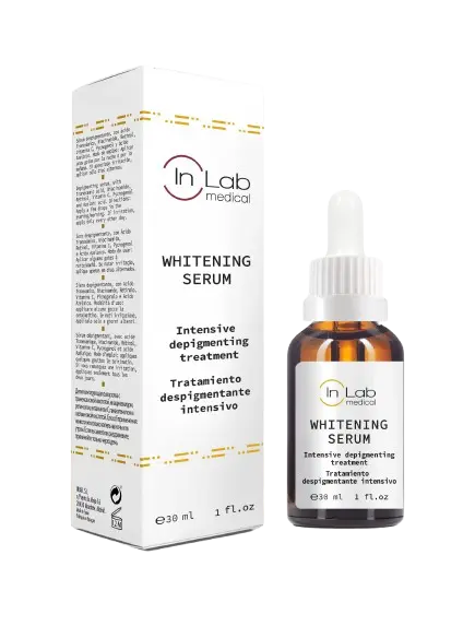 Ser pentru fata concentrat depigmentant Intensiv Whitening, 30ml, InLab Medical
