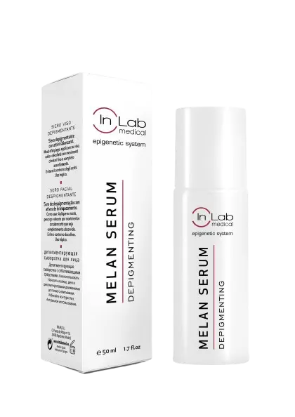 Ser pentru fata depigmentant Melan, 50ml, InLab Medical
