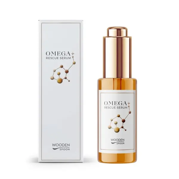 Ser premium pentru noapte Omega+ Rescue, 30ml, Wooden Spoon