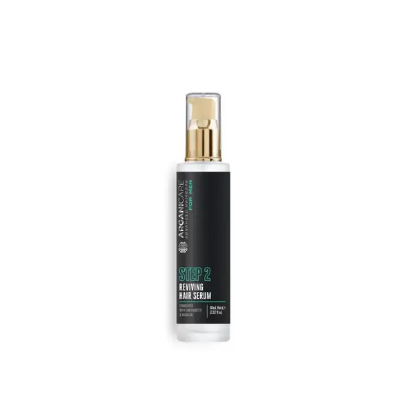 Ser revitalizant de par pentru barbati, 60ml, Arganicare
