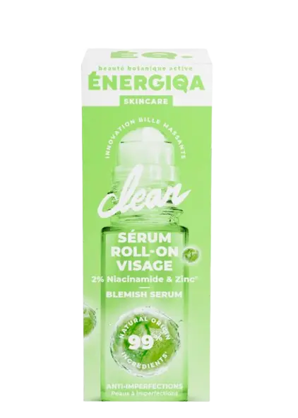 Ser roll-on pentru fata cu niacinamide si zinc, 30ml, Energie Fruit