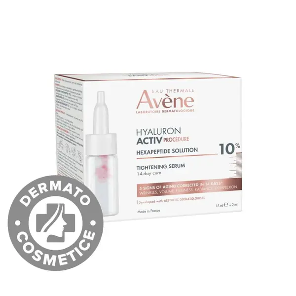 Ser tonifiant cu hexapeptida Hyaluron Procedure, 18ml, Avene