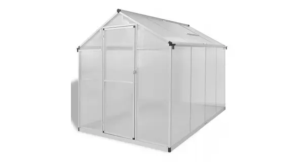 Sera din aluminiu cu fundatie incorporata 4,6 MP