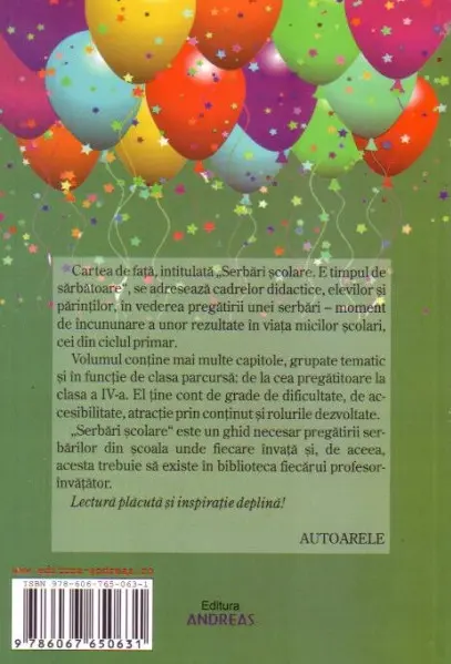 Serbari scolare. E timpul de sarbatoare | Heliana Catunescu, lina Kristinka