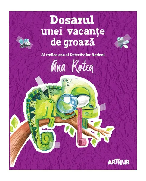Seria Detectivii Aerieni #3. Dosarul unei vacanțe de groază - Ana Rotea