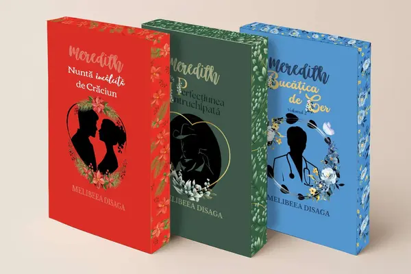 Seria Meredith - Pachetul complet cu PRINTED EDGES