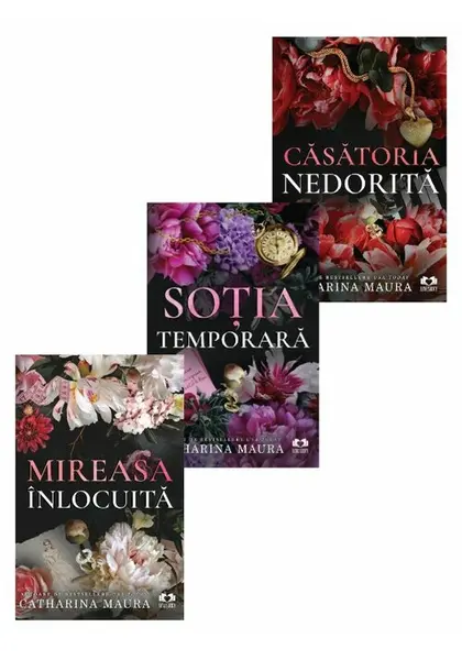 Seria The Windsors - Catharina Maura. Set 3 carti