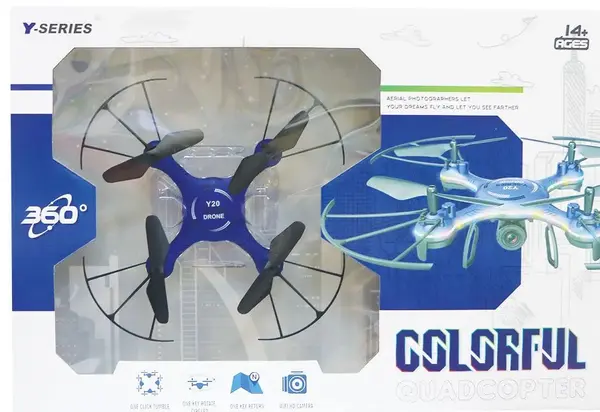 Seria Y-Series Colorful Lights and Camera Drone - Quadcopter colorat Y20