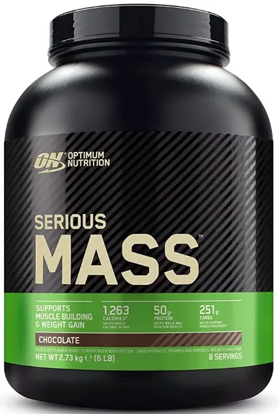Serious Mass, ciocolată, 2721 g, Optimum Nutrition