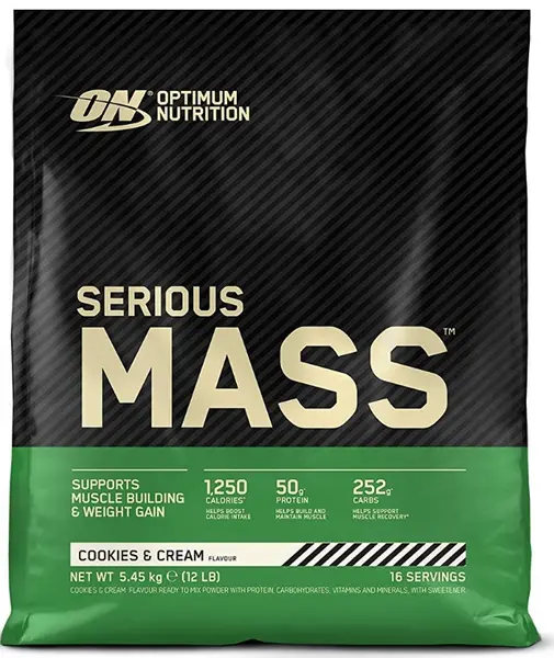 Serious Mass, fursecuri și cremă, 5443 g, Optimum Nutrition