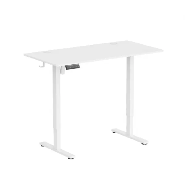 Serioux Birou gaming Serioux Ascend, reglabil electric, inaltime 730 - 1180 mm, greutate suportata 40 kg, Alb