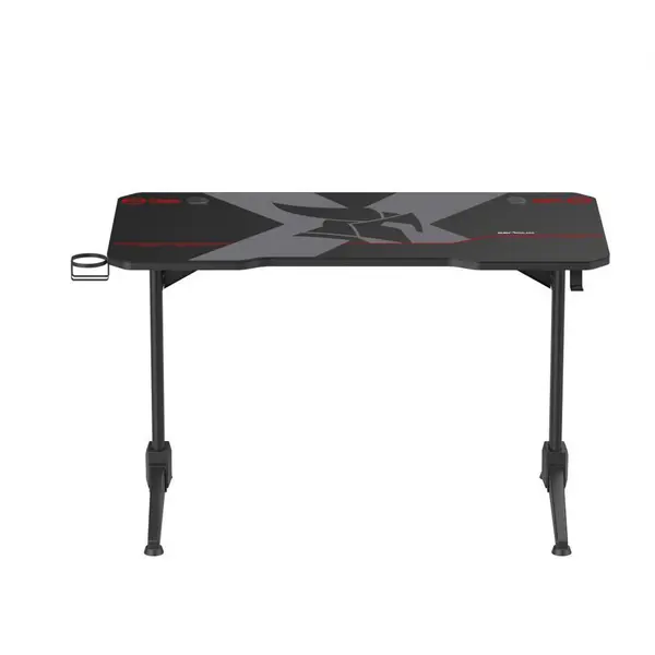 Serioux Birou gaming Serioux Catalyst, 1200x600x750 mm, greutate suportata 100 kg, mouse Pad inclus, suport casti, suport cana/pahar, Negru