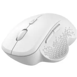 Serioux Mouse Serioux Glide 515, 1600 dpi, click silentios, ergonomic, Alb