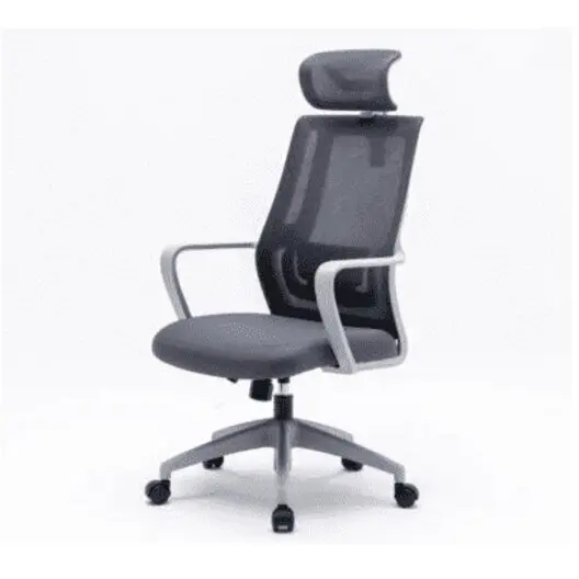Serioux Scaun Office Serioux Shark SRX-OC01-FA-G, Material textil, maxim 130kg, 5 piciare, Gri