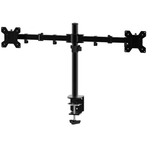 Serioux Suport TV / Monitor, SERIOUX MM1903A, de birou, pentru 2 monitoare, compatibilitate 10-27, Negru
