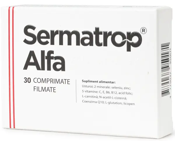 Sermatrop Alfa, 30 capsule, Laboratoire d'Innovation
