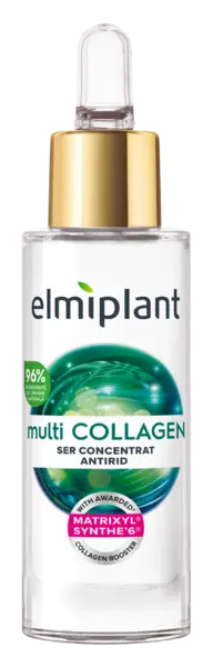 Serum antirid pentru fata multiCollagen, 30ml, Elmiplant