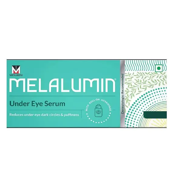 Serum, Menarini, Melalumin Under Eye, Efect Anti-Cearcane si Adjuvant Impotriva Pungilor de Sub Ochi, 15ml