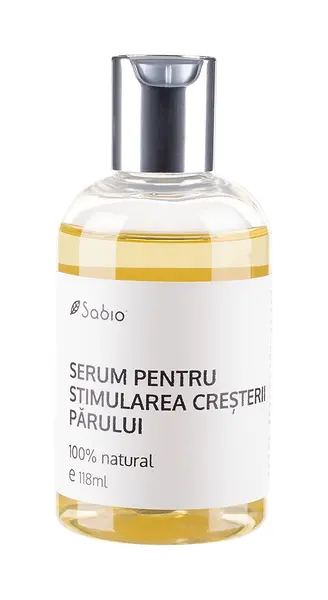 Serum pentru stimularea cresterii parului, 118ml, Sabio