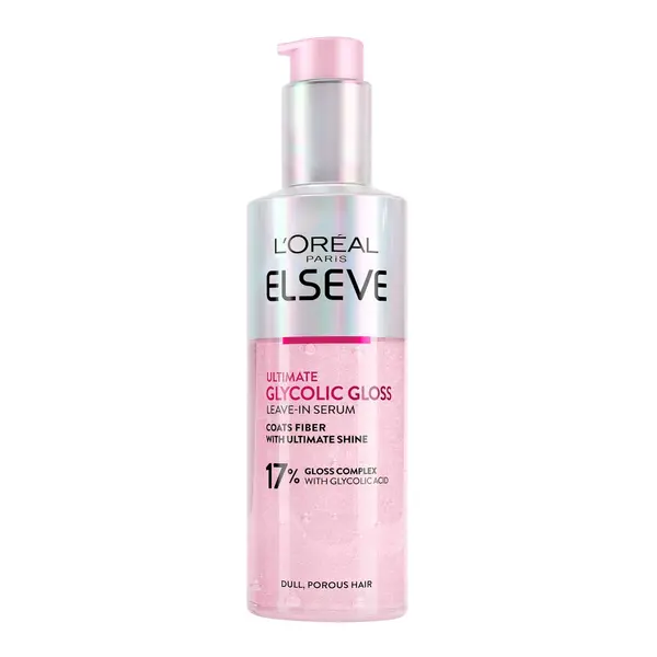 Serum pentru stralucirea parului fara clatire Glycolic Gloss Ultimate, 150ml, Elseve