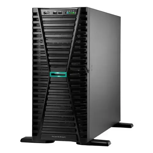 Server HPE ProLiant ML110 Gen11, Tower, Intel 3508U 8 C / 8 T, 2.1-2.2 GHz, 22.5 MB cache, 32 GB DDR5 ECC, 2x 480 GB SSD, 2 x 1000 W, Fara sistem de operare
