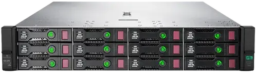 Server Refurbished Server Storage Refurbished HP ProLiant DL385 G10, 1 x AMD EPYC 7301 16-Core 2.2 - 2.7GHz, 128GB DDR4, 2 x SSD 2TB Samsung 870 EVO + 10 x 12TB HDD SAS/7.2k, Raid HP P816i-a SR, 4 x 1Gbit +2x10Gbit, 2 x Surse 800W HS