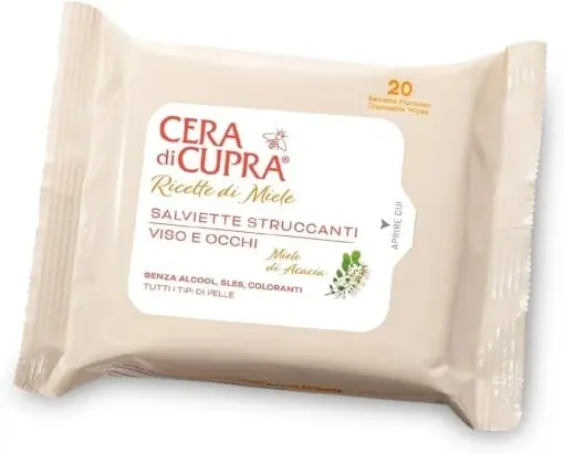 Șervețele demachiante Cera di Cupra, 20 bucăți