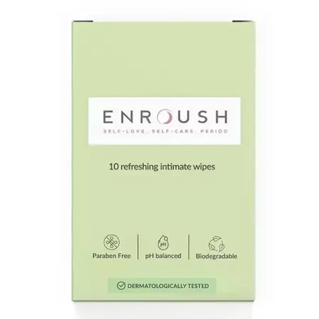 Servetele intime biodegradabile, 10 bucati, Enroush