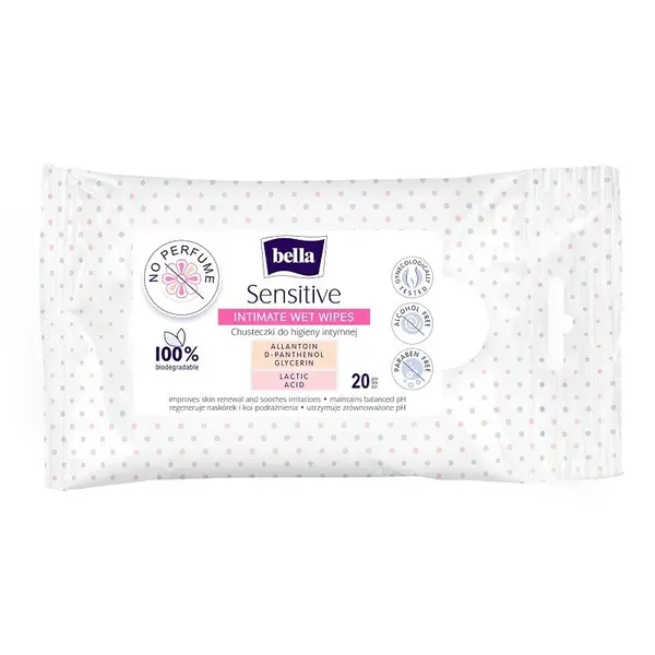 Servetele Intime Sensitive Bella, 20 Bucati