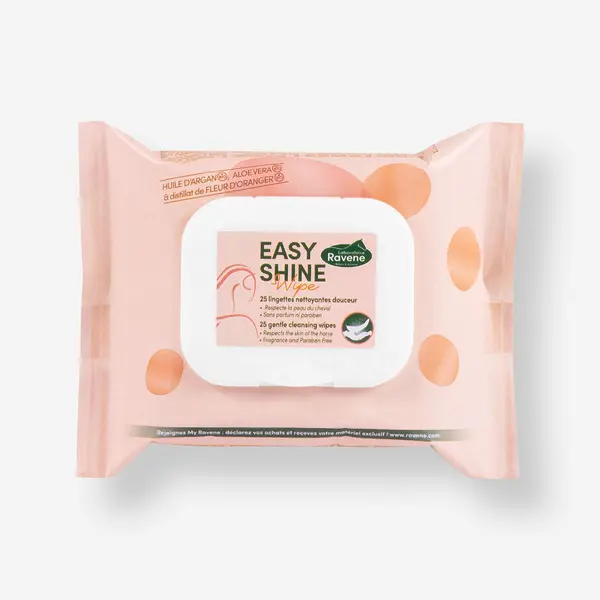 Şerveţele Pentru Curăţare Ochi şi Nas Echitație Easyshine Cal/ Ponei x25