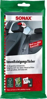 Servetele Suprafete Interior Pachet 10 Bucati Sonax