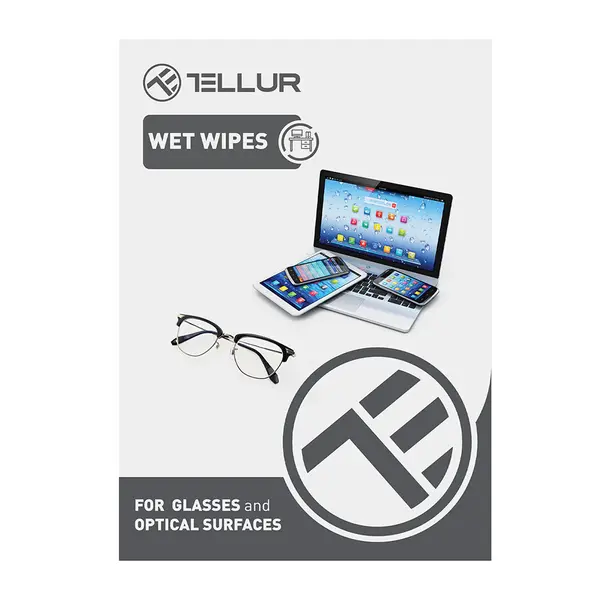 Servetele Tellur suprafete optice, 10 buc/set