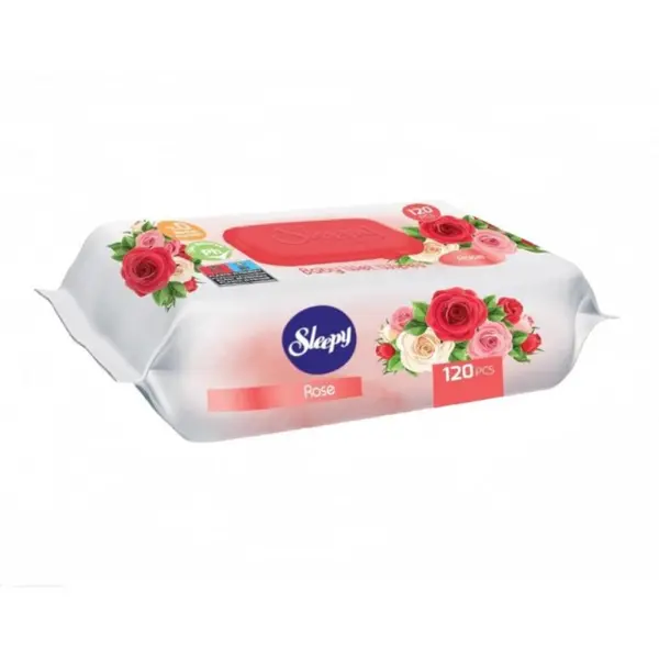 Servetele Umede pentru Bebelusi, Sleepy, Trandafir, 120 Bucati