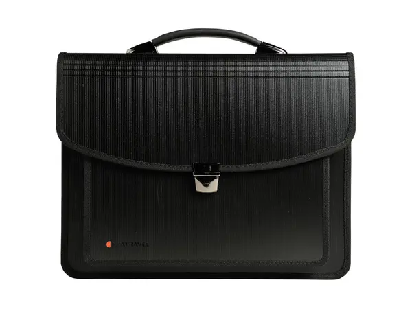 Servieta cu maner 40x31x9 cm, 7 compartimente laptop Exactive Exatravel Exacompta 55734E, negru